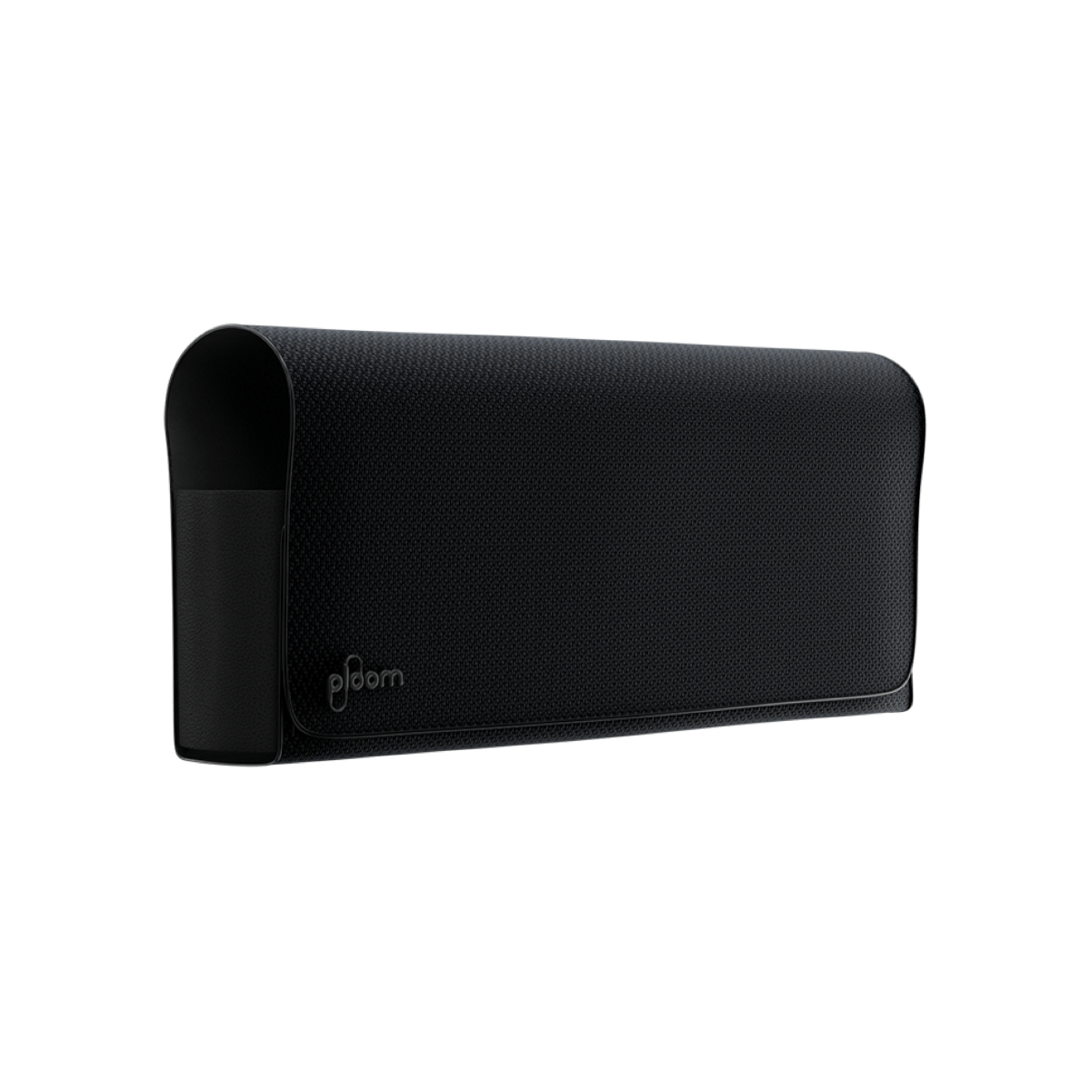 Ploom X Advanced slika zaprte kompaktne torbice Black - od strani
