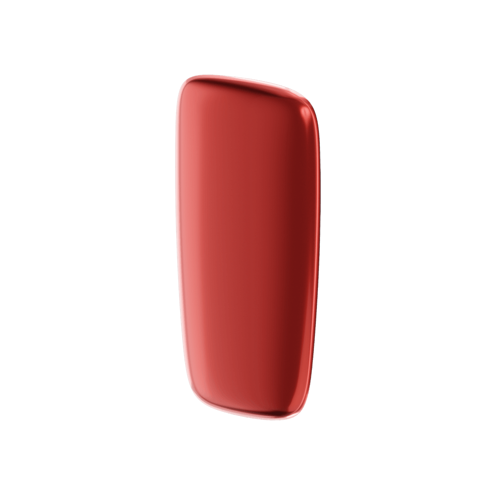 Ploom X Advanced slika sprednjega pokrivala Lava Red - desni kot
