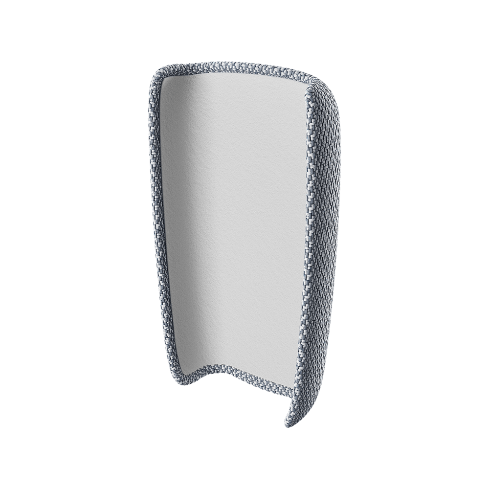 Ploom X Advanced slika zadnjega pokrivala iz blaga Grey 
