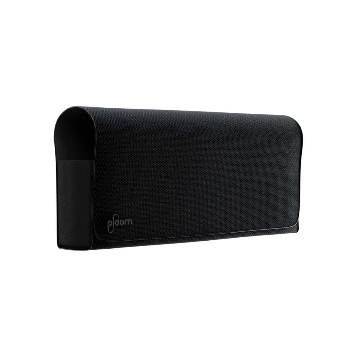 Ploom X Advanced slika zaprte kompaktne torbice Black - od strani
